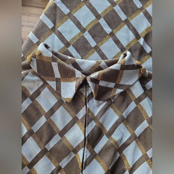 The Lana Mod Vintage 60s Holiday Mini Shift Dress S - Picture 9 of 15